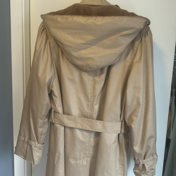 Vintage London Fog Maincoat trenchcoat in khaki size 10 - Picture 11 of 16